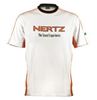Picture of T - Shirt - Hertz HZ WHITE / ORANGE
